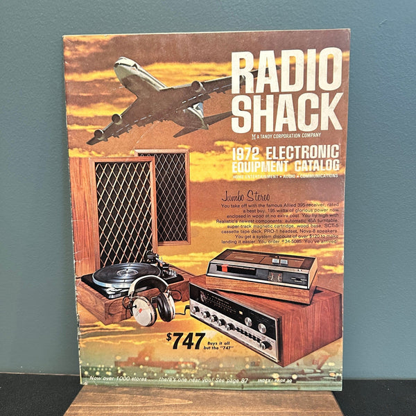 1972 Radio Shack Electronic Equipment 86 page Catalog — FetchthePaper