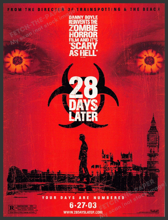 28 Days Later 2000s Print Ad Fetch-the-Paper