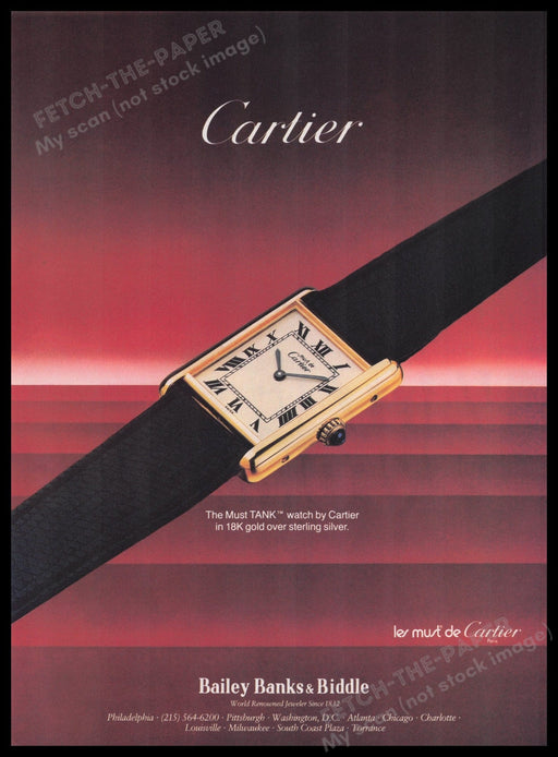 Bailey Banks & Biddle 1980s Print Advertisement Ad 1985 Fetch the Paper!