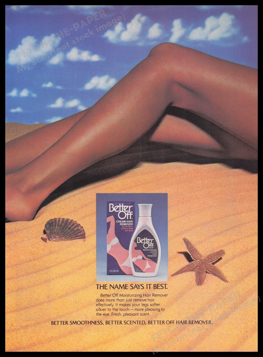 Better Off 1980s Print Advertisement Ad 1985 Fetch the Paper!