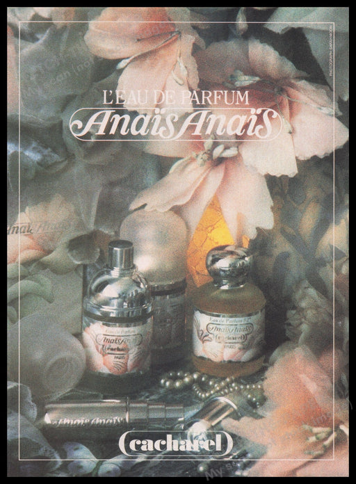 Cacharel 1980s Print Advertisement Ad 1985 Fetch the Paper!