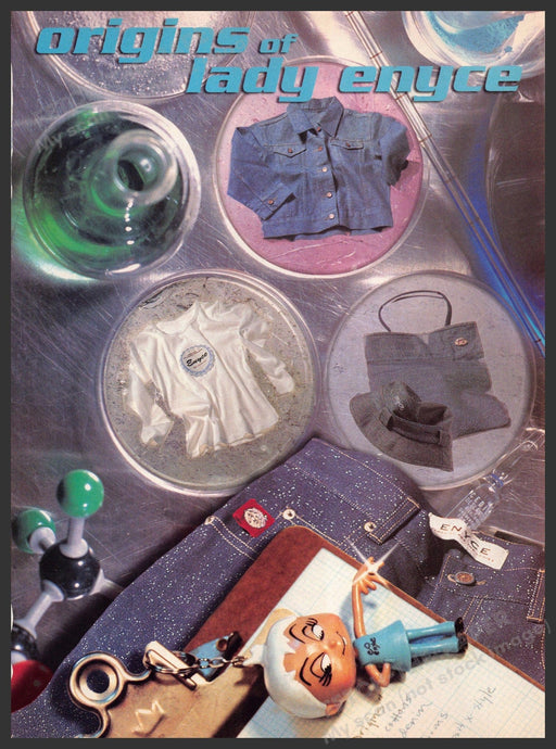 Enyce 2000s Magazine Print Advertisement 2000 Origins of Lady Enyce Enyce