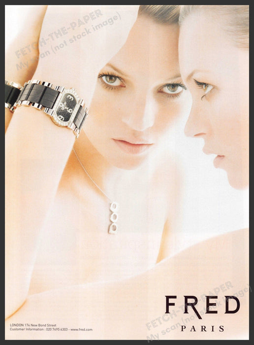 Fred Paris 2000s Magazine Print Advertisement 2005 Watch London Mirror Fred Paris