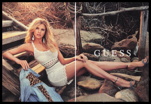 Guess 2000s Print Advertisement (2 pgs) 2017 Fetch the Paper!