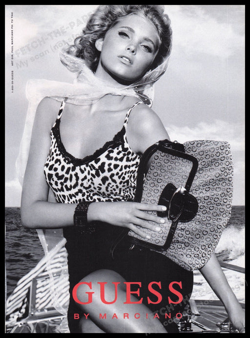 Guess by Marciano Handbags Elsa Hoska 2000s Print Advertisement Ad 2007 Fetch-the-Paper