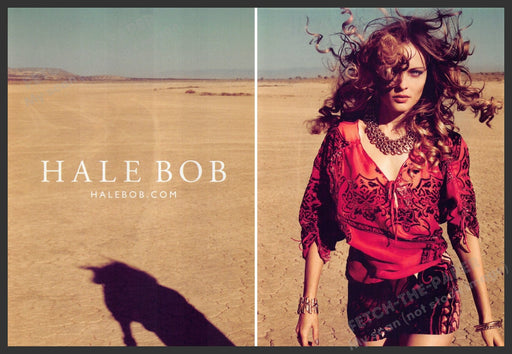 Hale Bob 2010s Print Advertisement (2 page) 2011 Fashion Desert Hale Bob