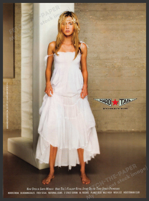 Hard Tail Clothing 2000s Print Advertisement Ad 2006 Hippie Sweet Fetch the Paper!