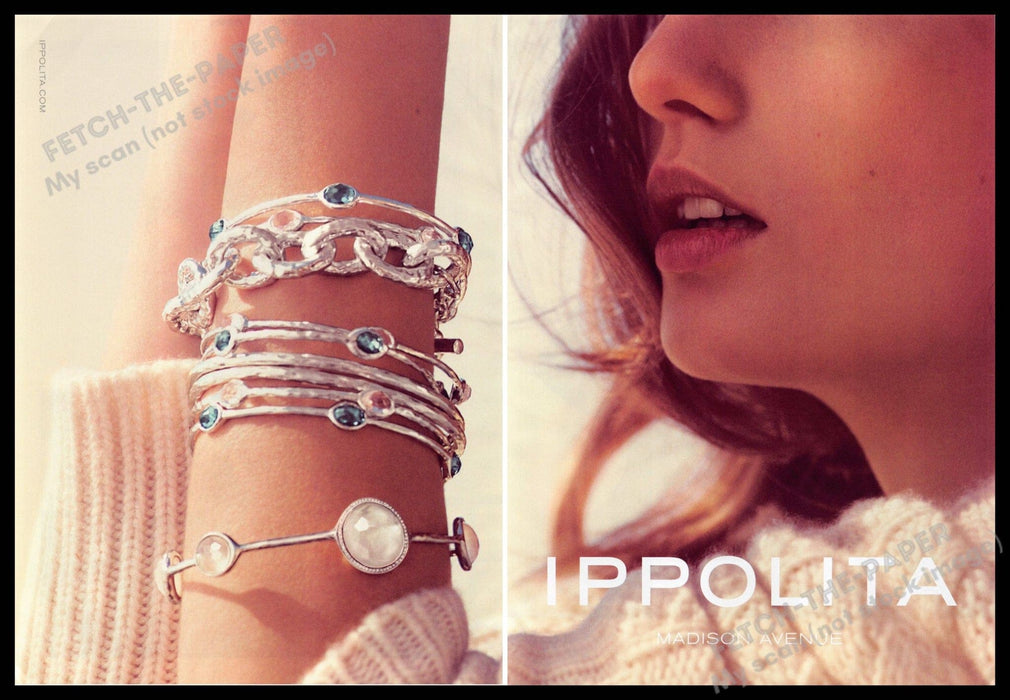 Ippolita 2010s Print Advertisement (2 pages) 2013 Jewelry Fashion Ippolita