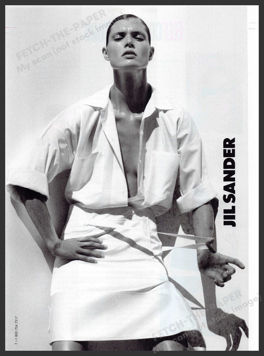 Jil Sander 2000s Magazine Print Advertisement 2006 Legs Clothing Fashion Jil Sander