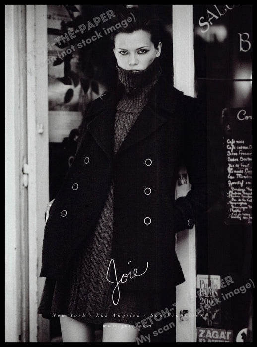 Joie 2010s Magazine Print Ad 2014 Kasia Struss Legs Joie