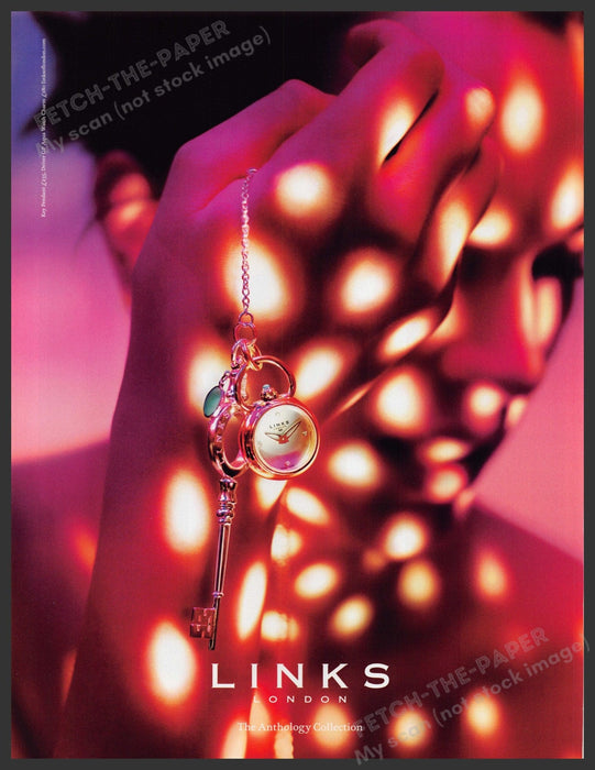 Links London Jewelry 2000s Print Advertisement Ad 2008 The Anthology Collection Fetch-the-Paper