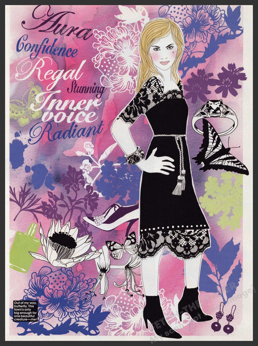 Lisa Grue Artist 2000s Magazine Illustration 2007 "How to be stylish" Fetch-the-Paper