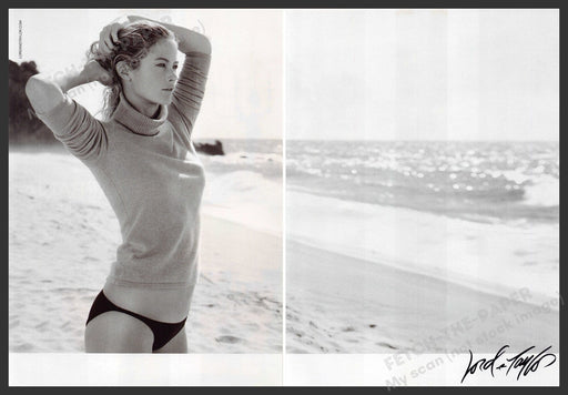 Lord & Taylor 2000s Print Advertisement (2 pages) 2008 Model Ocean Beach Bikini Lord & Taylor