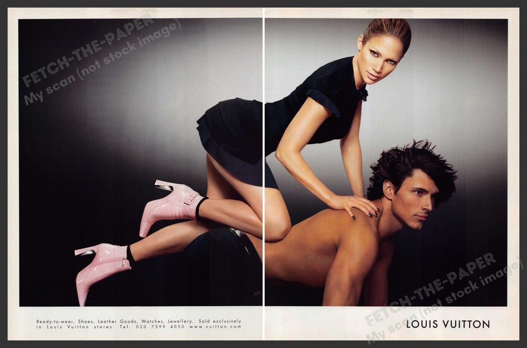 Louis Vuitton Jennifer Lopez Clothing 2000s Print Advertisement (2 Page) 2003 Fetch-the-Paper