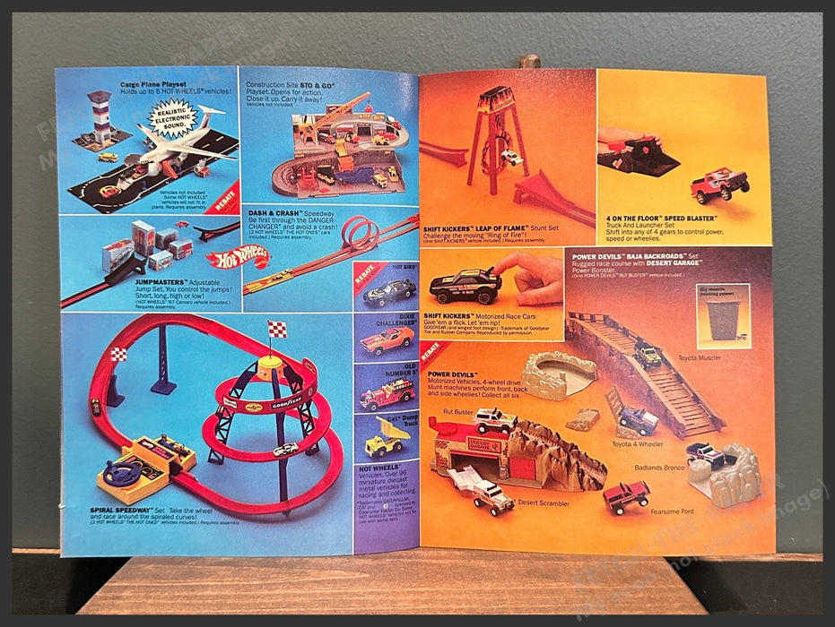 Mattel 1980s Wish List Toy Small Catalog Booklet Magazine Insert 1983 Mattel