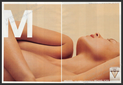 Michael Kors Women's Fragrance 2000s Print Advertisement (2 Page) Ad 2000 Bare Fetch-the-Paper
