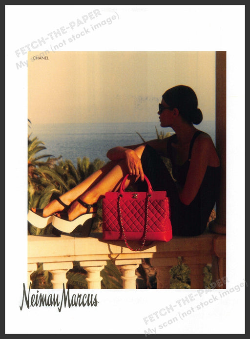 Neiman Marcus 2010s Print Advertisement Ad 2011 Chanel Legs Sunset Neiman Marcus