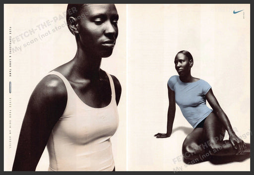 Nike 2000s Print Advertisement (2 pages) 2000 "Gives your skin an assist" Nike