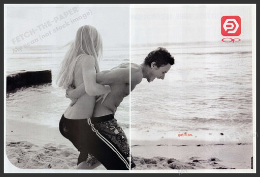 OP Ocean Pacific 2000s Print Advertisement (2 pages) 2002 Clothing Beach Fetch-the-paper.com