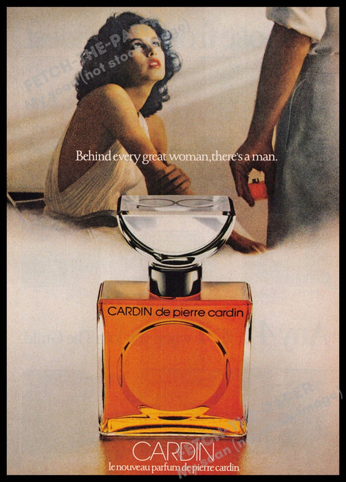 Pierre Cardin 1970s Print Advertisement 1977 Great Woman (Not the perfume) Pierre Cardin