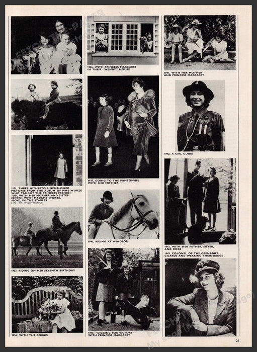 Queen Elizabeth II Vintage Magazine Article1970s (30 pages) 1977 Fetch-the-Paper
