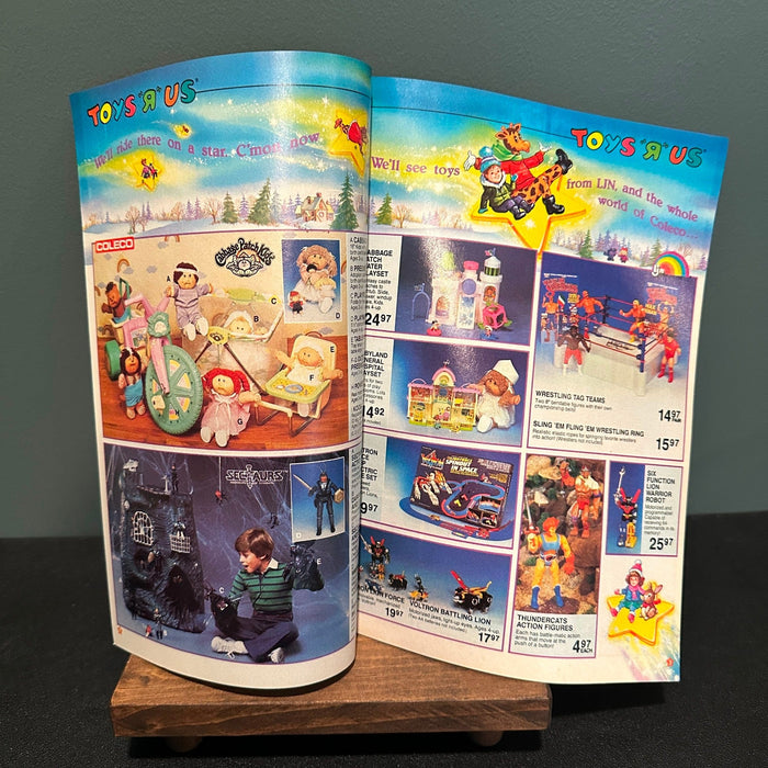 Toys R Us Christmas Dream Book 1985 Catalog Booklet Flyer 1980s Magazine Insert Toys R Us
