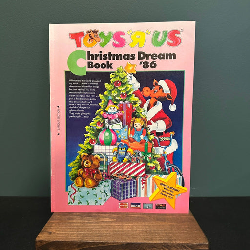 Toys R Us Christmas Dream Book 1986 Catalog Booklet Flyer 1980s Magazine Insert Toys R Us