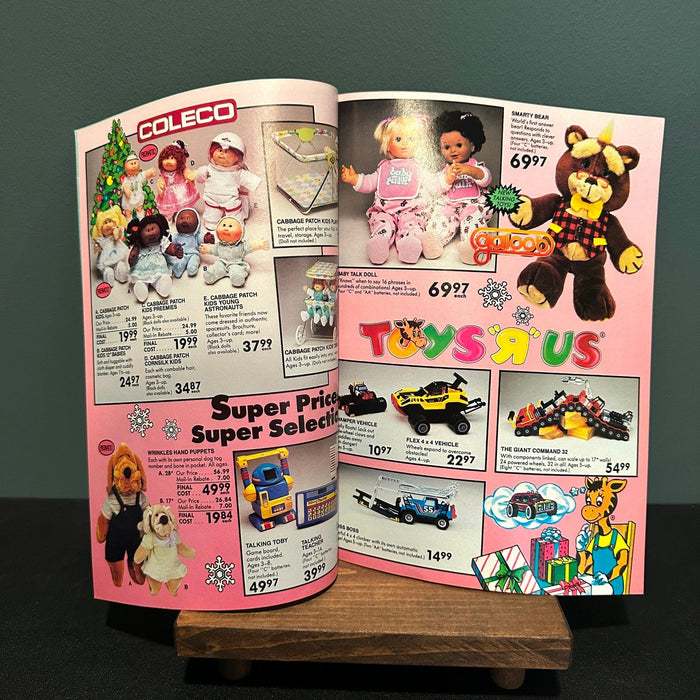 Toys R Us Christmas Dream Book 1986 Catalog Booklet Flyer 1980s Magazine Insert Toys R Us