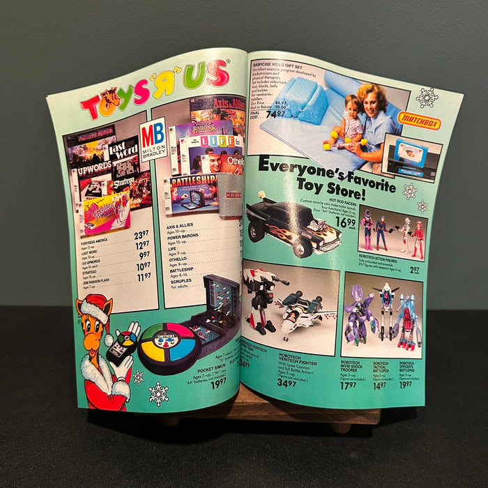 Toys R Us Christmas Dream Book 1986 Catalog Booklet Flyer 1980s Magazine Insert Toys R Us