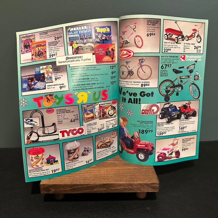 Toys R Us Christmas Dream Book 1986 Catalog Booklet Flyer 1980s Magazine Insert Toys R Us