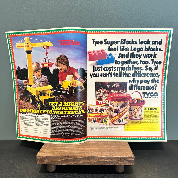 Toys R Us Holiday Gift Guide 1985 Catalog Booklet Flyer 1980s Magazine Insert Toys R Us