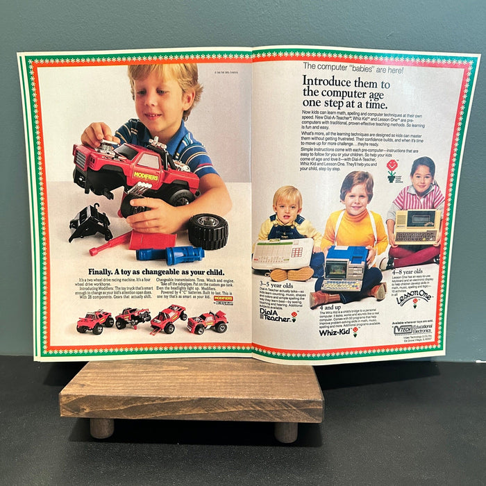 Toys R Us Holiday Gift Guide 1985 Catalog Booklet Flyer 1980s Magazine Insert Toys R Us