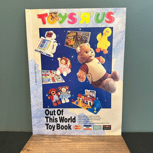 Toys R Us Out of this World Toy Book 1986 Catalog Booklet 1980s Magazine Insert Toys R Us