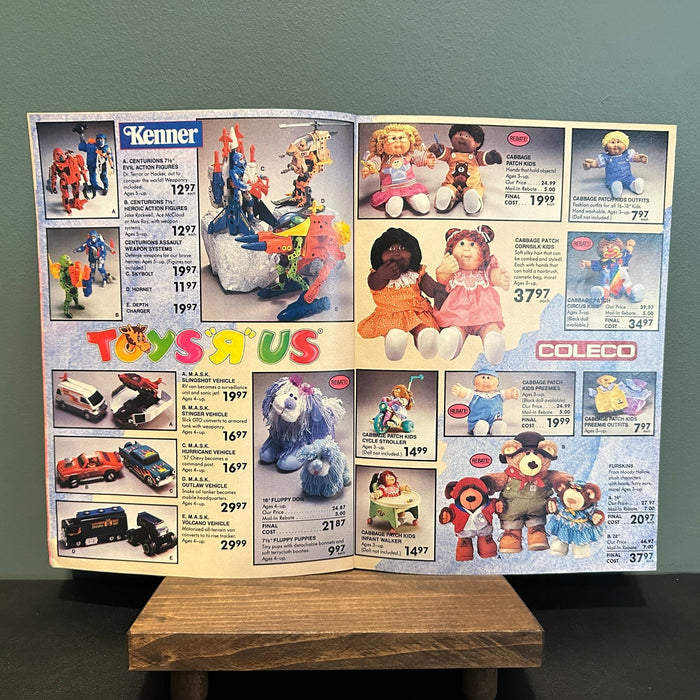 Toys R Us Out of this World Toy Book 1986 Catalog Booklet 1980s Magazine Insert Toys R Us