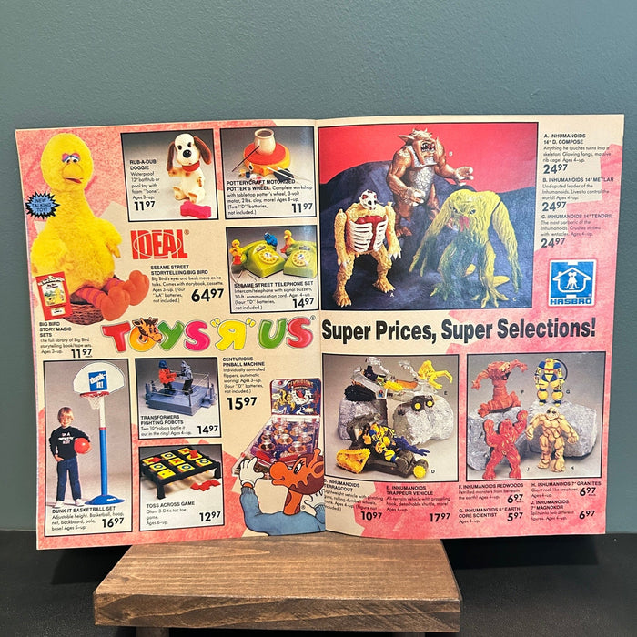 Toys R Us Out of this World Toy Book 1986 Catalog Booklet 1980s Magazine Insert Toys R Us