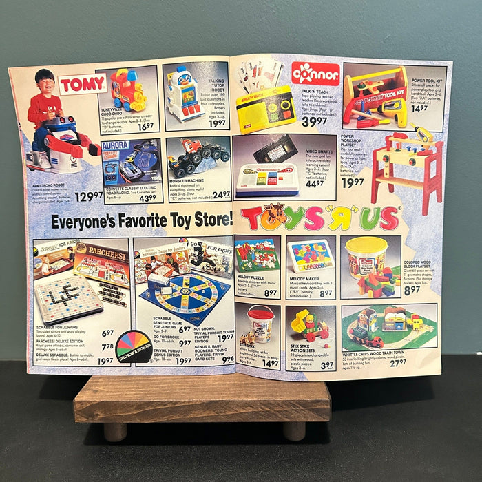 Toys R Us Out of this World Toy Book 1986 Catalog Booklet 1980s Magazine Insert Toys R Us