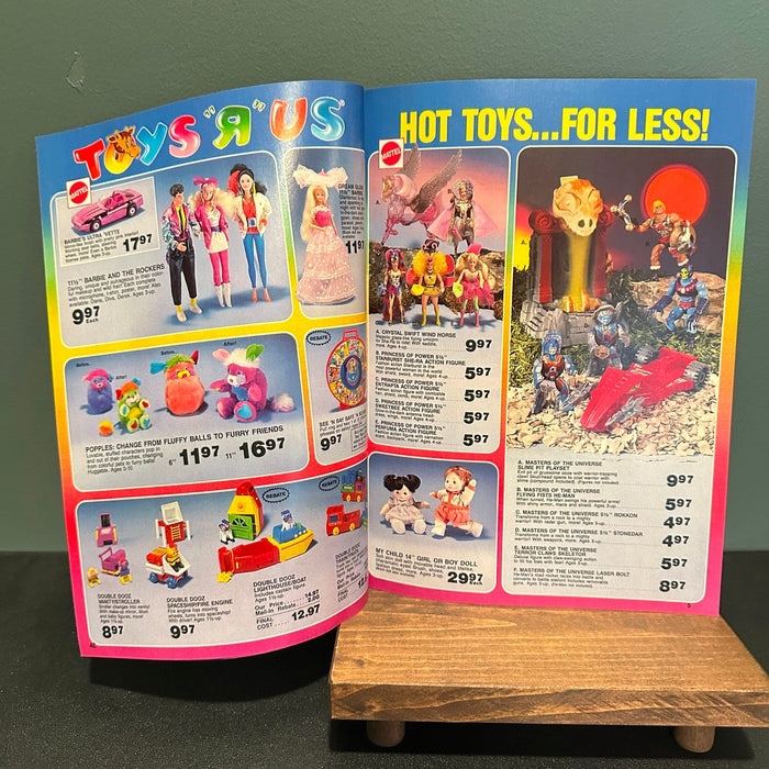 Toys R Us Summer Fun Book 1986 Catalog Booklet Flyer 1980s Magazine Insert Toys R Us