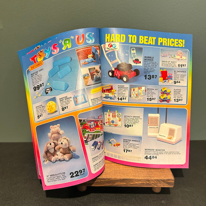 Toys R Us Summer Fun Book 1986 Catalog Booklet Flyer 1980s Magazine Insert Toys R Us