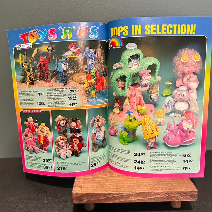 Toys R Us Summer Fun Book 1986 Catalog Booklet Flyer 1980s Magazine Insert Toys R Us