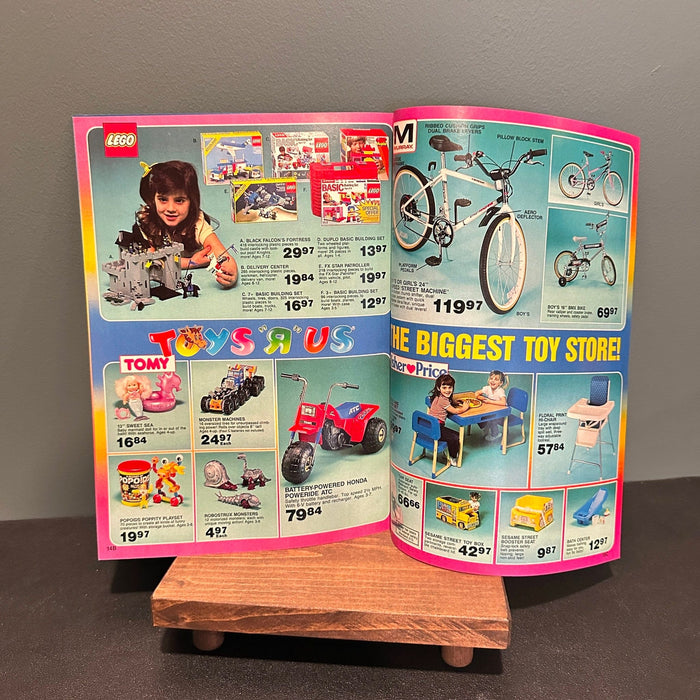 Toys R Us Summer Fun Book 1986 Catalog Booklet Flyer 1980s Magazine Insert Toys R Us