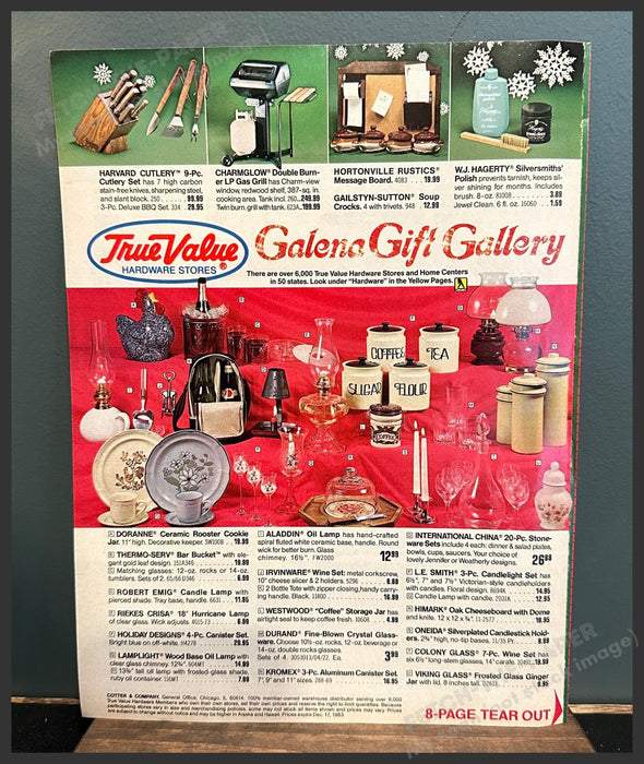 True Value "Santa's Parade" Shopper Catalog / Booklet 1980s Magazine Insert 1983 True Value
