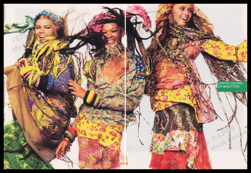 United Colors of Benetton 2000s Print Advertisement (2 pgs) 2007 Fetch the Paper!