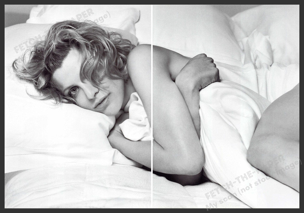 Versace 1990s Print Advertisement (5 page) 1998 Bruce Weber Courtney Love Versace