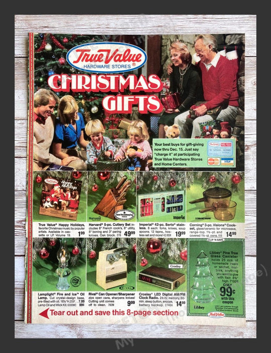 1984 True Value Christmas Gifts Catalog / Booklet Magazine Insert