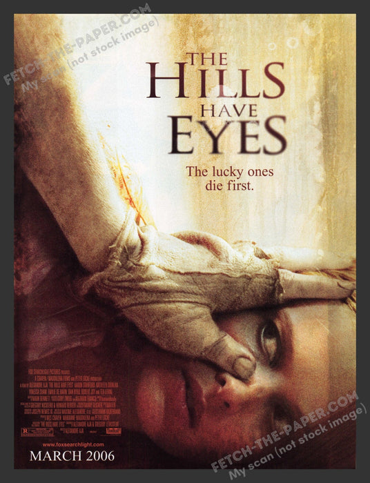 2006 Print Advertisement The Hills Have Eyes Movie Release Promo Ad.