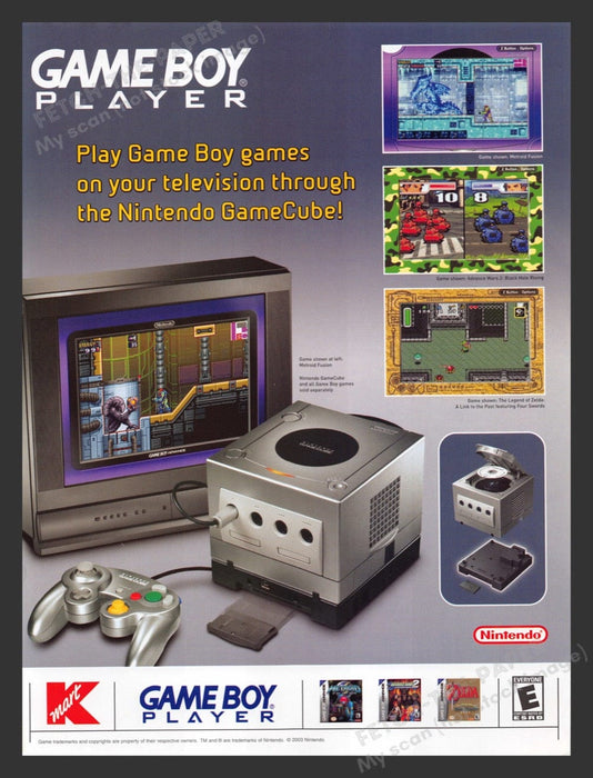 2003 Game Boy Player K-Mart Video Game Print Advertisement