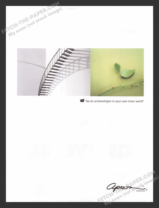2004 Apexm Apex Museum Print Advertisement Ad.