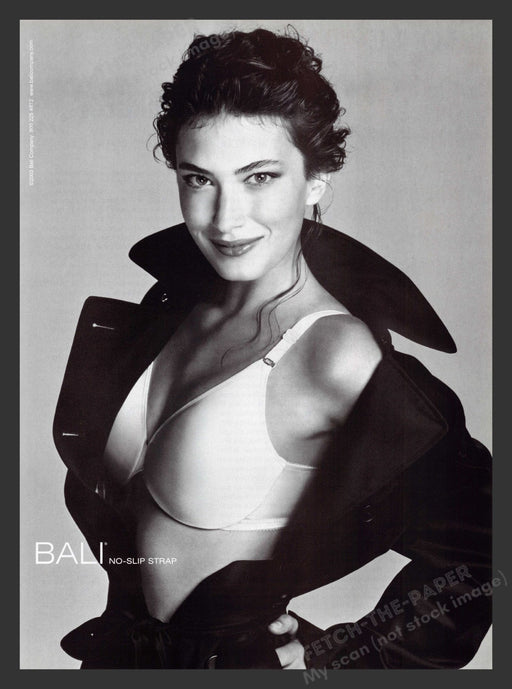 2003 Bali Bras No-Slip Straps Print Advertisement Ad