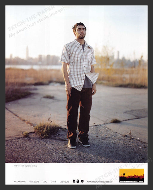 2004 Brooklyn Industries Clothing Andreas Trolf by Ports Print Advertisement Ad.