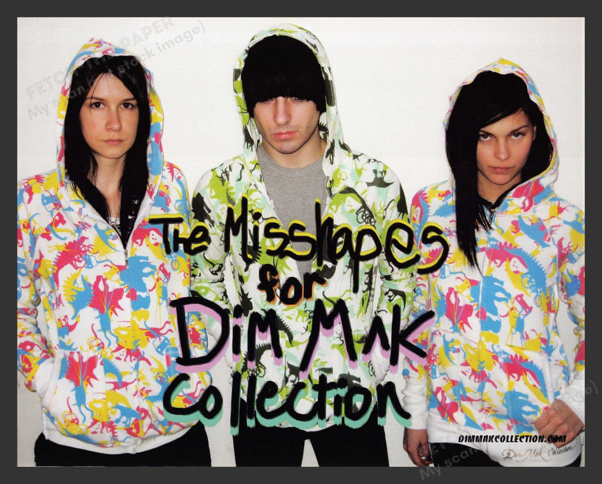 2007 Dim Mak Clothing Collection Hoodies Print Advertisement Ad.